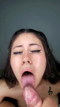 Dherlydoll Gets All the Cum Out of My Cock