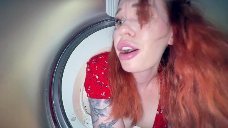 Toma Mur: Step Son Fucks Step Mom Stuck in Washer - Hot Creampie...