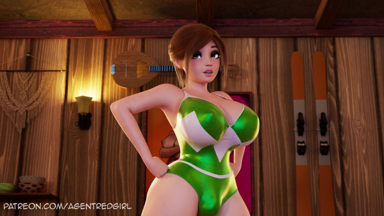 Agent Red Girl: The Green Ranger - All My Roommates Love Season 2,6