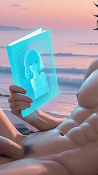 Questo simpatico amante dei libri timido sulle rocce ti farà scatenare