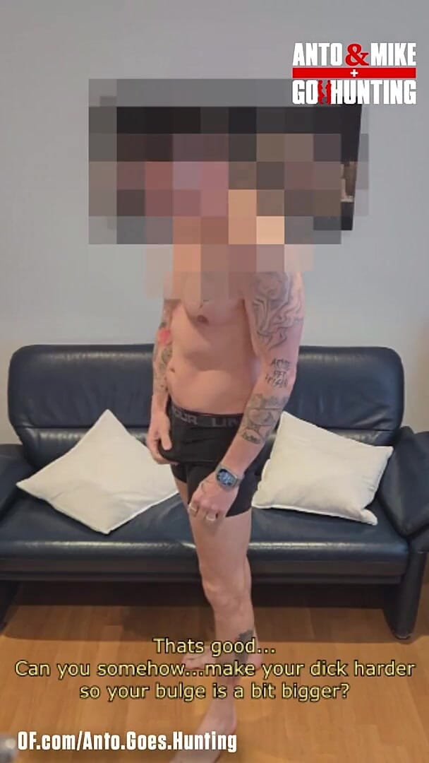 AntoGoesHunting: Bisexual Athletic Daddy Get's His Big Cock Sucked and Cums...