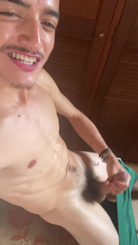Young Guy Masturbates