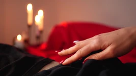 Sensual close-up do boquete para meu marido - gozada na boca e gozada