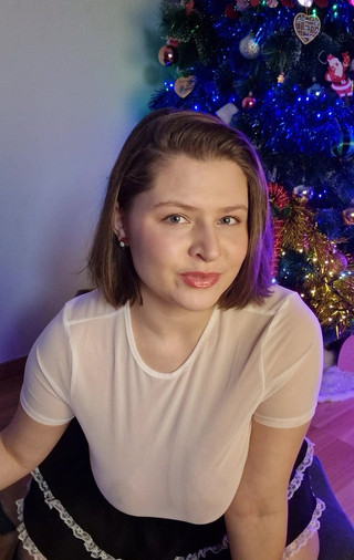 Tina Angel: D20 blowjon ile yeni dildo emiyor dizlerinin üzerinde emiyor Tinni_angelll