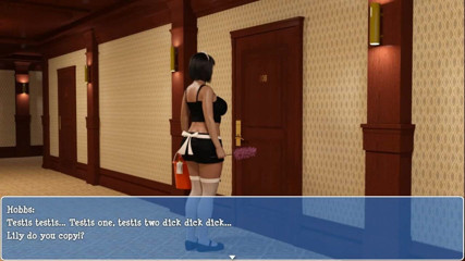 Dirty GamesXxX: Vadideki Lily: götünde göt tıkacı olan hizmetçi
