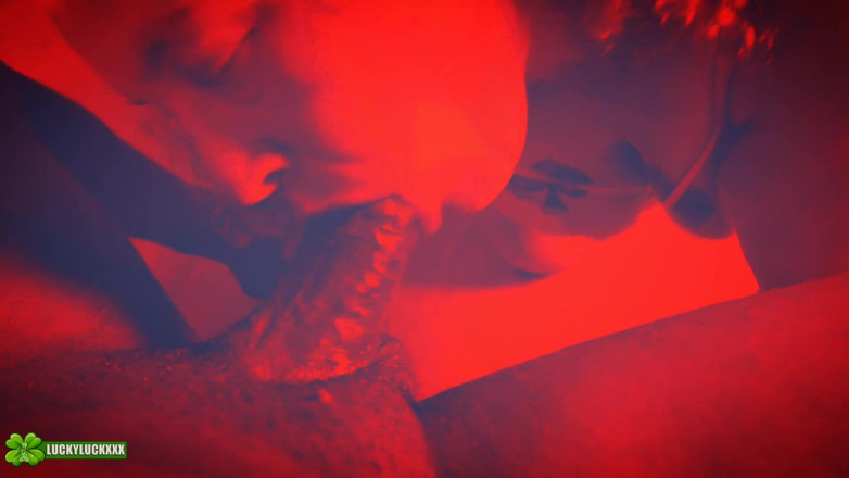 Lucky Luck XXX: Gelukkig meisje Kween Bunny B - Red Light speciale pov pijpbeurt...