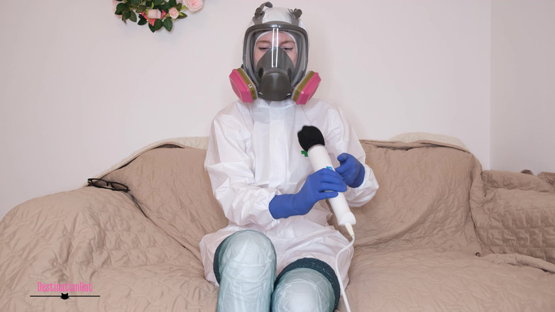Destination Kat: Hazmat masturbatie op het huis