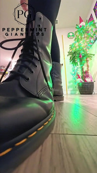 6'7 Giantess w Doc Martens Stomping Hard Vicious Slow-mo Stomps
