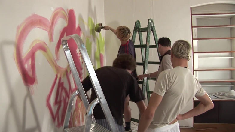 Bareback Boy Bangers: Leo Cooper &amp; Egy Carter &amp; Larry Notter &amp; Peter Uhlmann