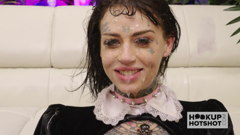 Hookup Hotshot: Inked Runway Slut Cc Doll Is Getting a Rough Anal...