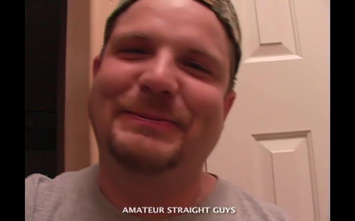 Jay's Amateur Straight Guys: Heteroseksüel ama çekinmeyen beş parasız heteroseksüel çocuk Trent taşaklarını boşaltıyor