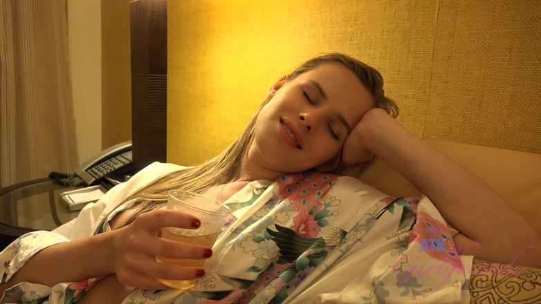 ATK Fans (Girlfriends): Jillian looks so sexy in her silky robe ready to...