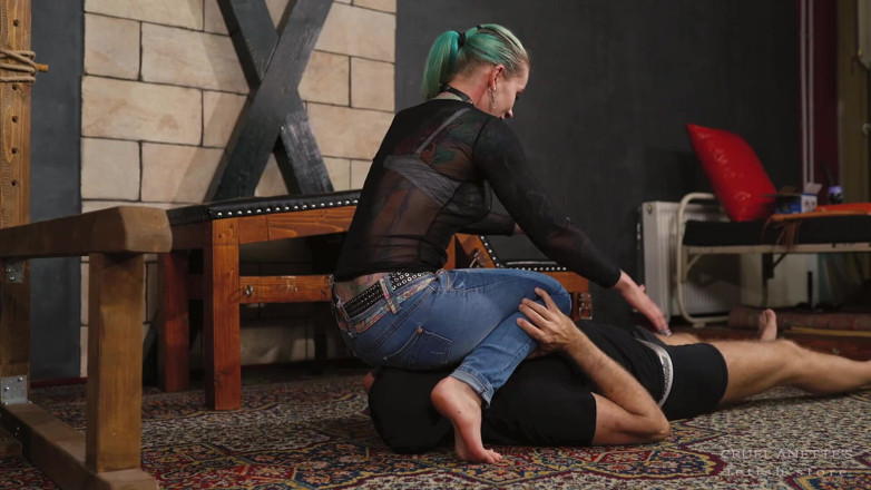 Cruel Anettes fetish world: On the Ticklish Slave