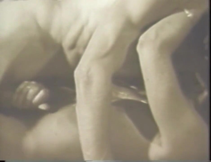Vintage Usa: Unglaubliche retro-sexszene mit einem bösen blonden mädchen