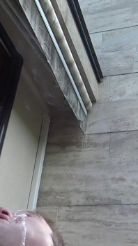 Two Wild MILF Sluts Spitting on Their Slave