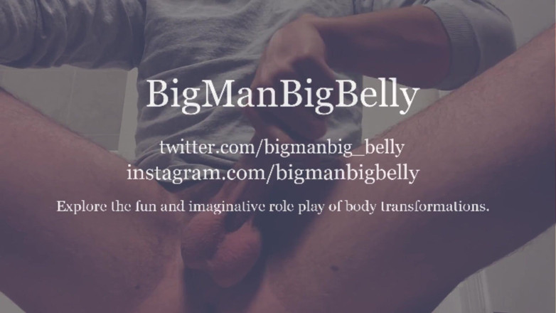 BigManBigBelly: Homem amaldiçoa cara mais jovem rude com gravidez