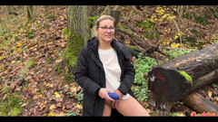 Daddys Luder: Extreem geile milf kut spuit buitenshuis