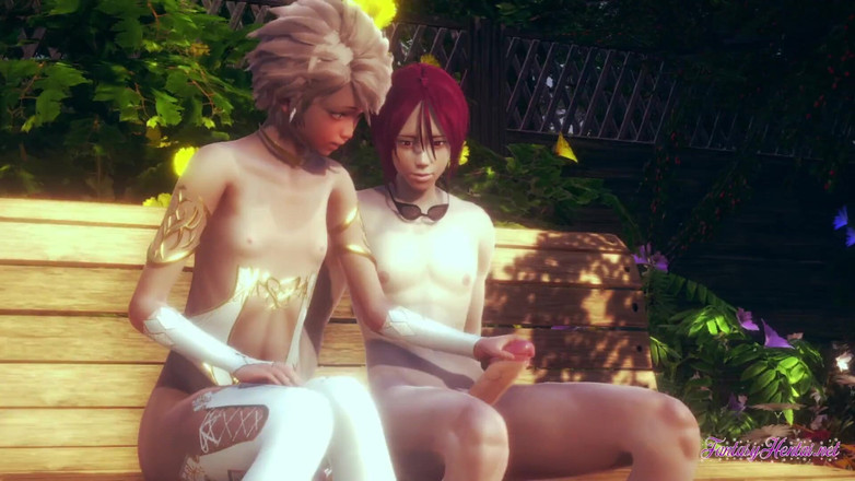 Yaoitube: Femboy Yaoi - sledujte, jak Erik dělá Rin radost se svou...