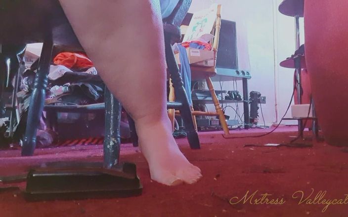 Mxtress Valleycat: 用一个老的bakelite踏板赤脚缝纫