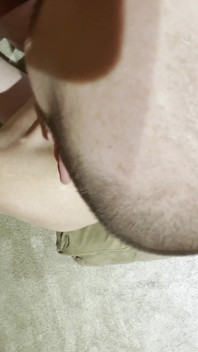 Srepdad’s Big Cock Gets a Cock Deep Throat and Nipple Play