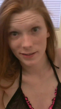 Amelia Rose makes a video while giving a blowjob