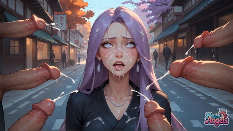 NeuroAngels: Purple Hair Sensation: Tokyo Alley Cum Drip