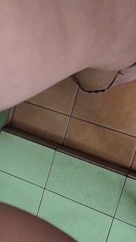 Strong Stream Standing Pee in the Shower
