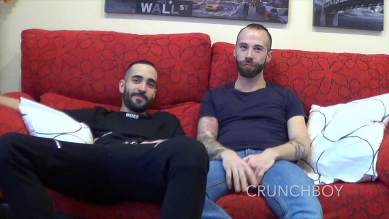 BERLIN BAREBACK CLUB: 2177 кастинг порно для двох сексуальних twnisk з Мадрида