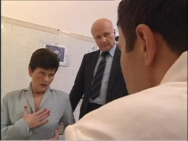 Milf in Love: Old woman takes her young doctor's cock