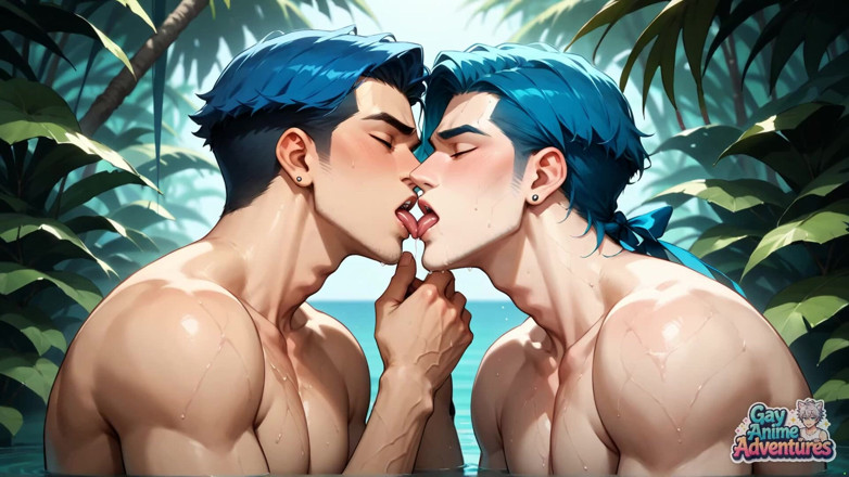 Gay Anime Adventures: 젖탱이를 빠는 거유녀