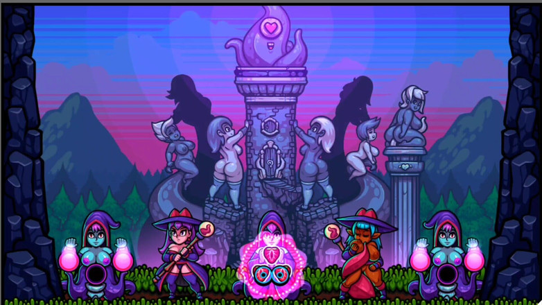 Manor Cookie: Pinball, sorcière sexy - des couilles et des femmes sexy se...