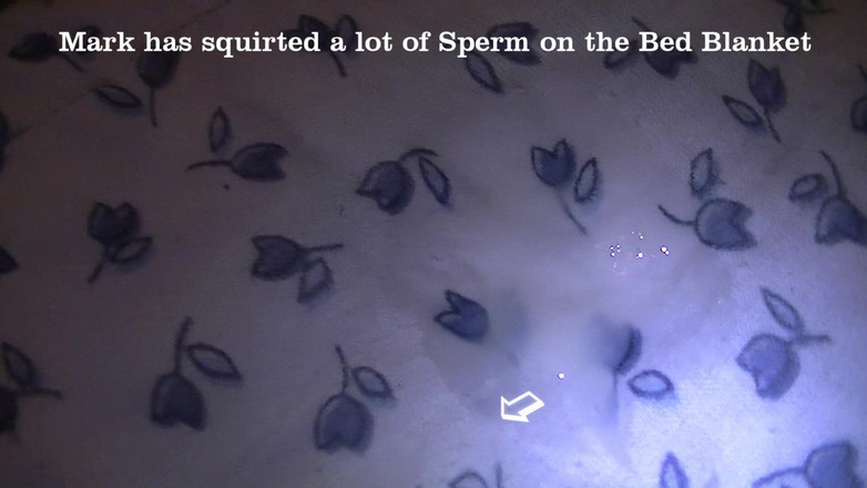 Mark Hannes: Nahá masturbace hump v posteli