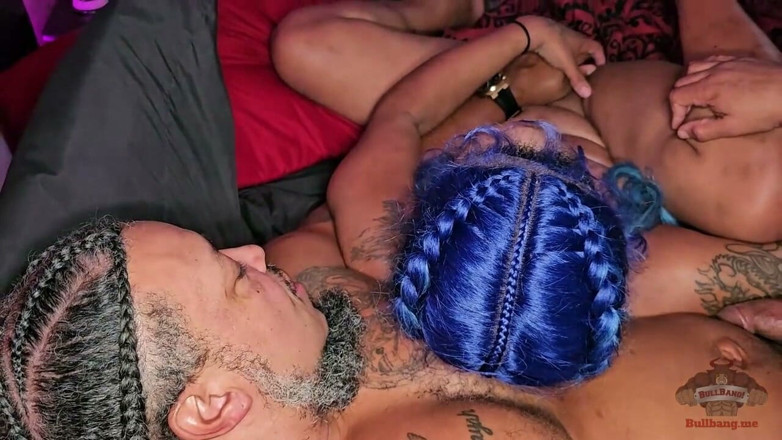Bull Bang Gang Official: New Ebony Cutie Gets 1st Creampie on Film