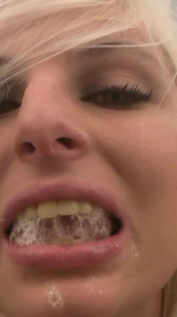 Charlize Danay a cheating slut with gold hair loves to get turned on and feel pleasure and take it in her mouth