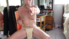 Hairyartist: Первобытный мужчина Jock использует тебя волосатымартом