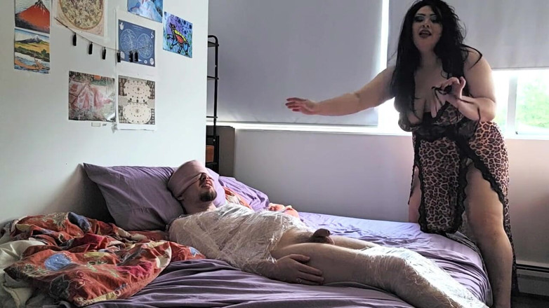MyPrejacBoyfriend: Mummified Post Orgasme!