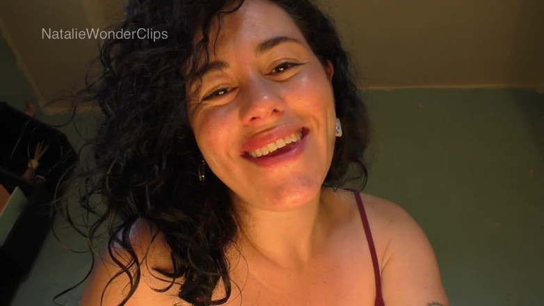 Natalie Wonder: Colando il momento - la matrigna fa l'amore con te