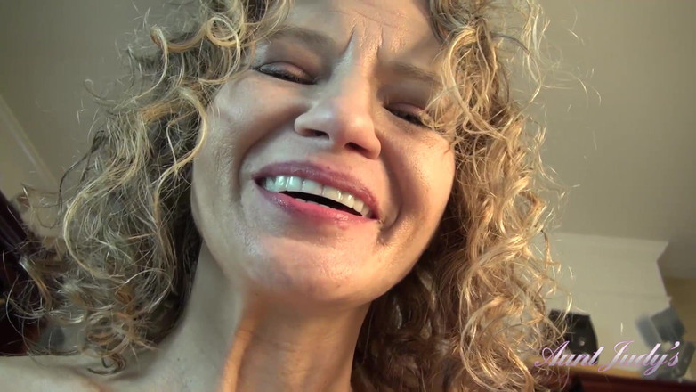 Aunt Judy's: Your Horny Mature Stepaunt Tia Sucks Your Cock POV