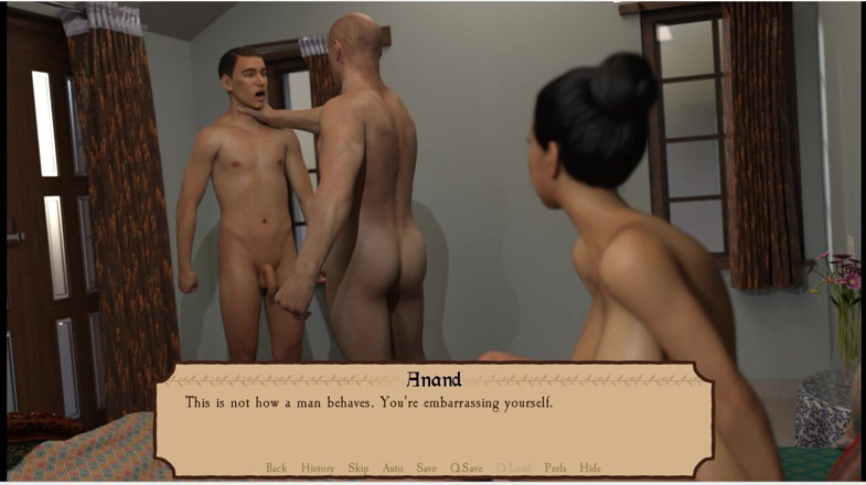 XXX Games Bunk: Short Ntr Stories - Strange Tradition - Gameplay - Part 3 - Cheating Wife Fucks...