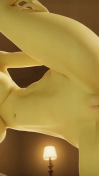 Ankha Animal Crossing Sexo anal animado con pies