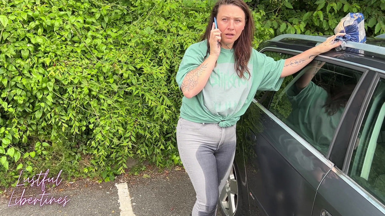 Lustful Libertines: Veřejné zoufalství z čůrání na parkovišti - Omorashi