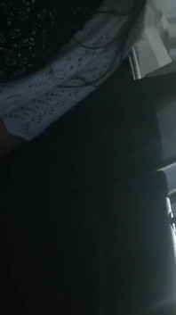 Quick Cleavage Flash in the Car