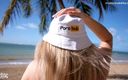 Mysterious Kathy: Sex Vlog: Chuyến đi đến bãi biển Brazil paradisiacal