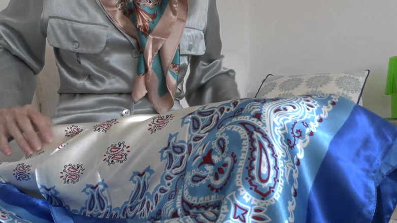 Lady Victoria Valente: Your Step-stepmother’s New Satin Scarves Turn You on! Everything Is...