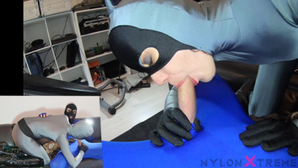 Nylon Xtreme: Zentai catwoman ile Katy sakso çekiyor