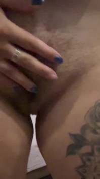 I Am a Sweet Blonde with a Hairy Pussy!