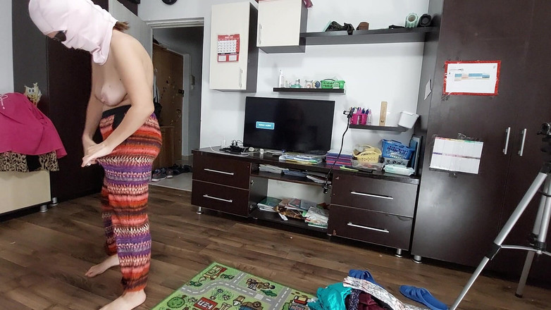 Amateur_MS: 집에서 알몸으로 하는 섹시한 마누라