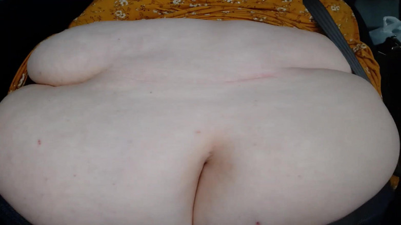 SSBBWLadyBrads: Perut gemuk saya di dalam kereta