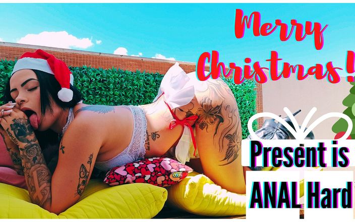 Sexdoll520: Selamat Natal - hadiah adalah orgasme keras pantat besar anal yang...