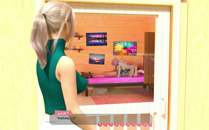 3D cartoon porn: Helping the Hotties 44 - Caught in the Act: Kiara Walks in...